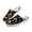Butterfly and Floral Pattern, variant on Chririnla EVA Mesh Material EVA Clogs for Beach Lightweight Breathable Exposing the Instep Dolphin