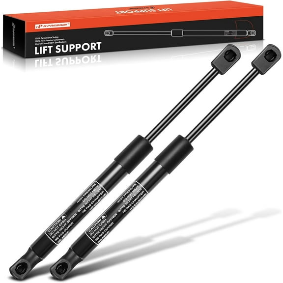 A-Premium Rear Tailgate Lift Supports Shock Struts Compatible with Mazda 3 2004-2009 Without Spoiler 2-PC Set
