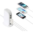 thumbnail image 3 of QinYing 6-Port USB Wall Charger Desktop Charging Station Quick Charge 2.1,Compatible with Phones,Tablets Smartphones and More, 3 of 7