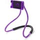 thumbnail image 1 of Soporte de escritorio para teléfono móvil y tableta, para uso informal, para colgar en el cuello (morado), 1 of 5