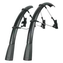 SKS RaceBlade Pro Clip-on Fenders 700C x 30mm Matte Black fits 700x25c Max Tire