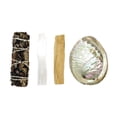 thumbnail image 5 of Soul Sticks Beginners Mini Smudge Kit Includes Black Sage 3-4" Abalone Shell Selenite Wand and Palo Santo with Smudging Guide, 5 of 7