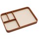 thumbnail image 1 of Bandeja de Valet de  Vegano para Hombre, Elegante Organizador de Mesita de Noche para Llaves, Joyas, Relojes y Más., 1 of 1