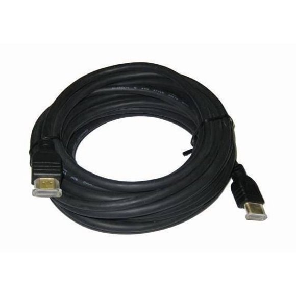 Câble électronique mâle HDMI à mâle, 50 pieds