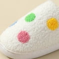 thumbnail image 4 of Aueoeo Women Slippers,New Couple Home Four Seasons Linen Baotou Slippers Men And Women's Home Floor Cloth Absorbent Cotton Linen Slippers on Clearance, 4 of 7