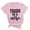 Pink, variant on WREESH Women's Fashion Short Sleeve T-Shirt Round Neck Summer Top with Graphic Print Black
