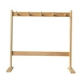thumbnail image 4 of Wind Chime Stand Organizer Solid Wood Display Rack with Sturdy Base for Gong Meditation Yoga Studio Classroom, 4 of 9