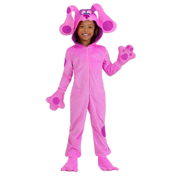 Girl's Toddler Magenta Blue's Clues Costume