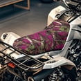 thumbnail image 2 of KUIFORTI Red Camo ATV Seat Cover Breathable Comfortable 4-Wheeler Seat Covers ATV Back Seats Powersports Cushion Covers Fit for Most Polaris Sportsman Polaris Scrambler Honda Rancher, 2 of 7