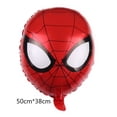 thumbnail image 5 of Decoraciones para fiestas de cumpleaños de Spiderman, globos, vajilla desechable, globos de aluminio con forma de araña en 3D, suministros para fiestas, platos y servilletas, 5 of 5