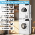 thumbnail image 3 of Kiss Core Upgrade Washer Dryer Stacking Kit, Universal Washer Dryer Stacking Kit Adjustable 29/28/27/26/25/24 Inch, Small Space S, 3 of 6