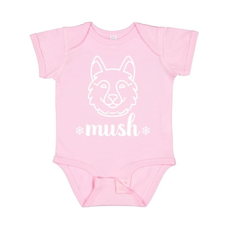 

Inktastic Husky Sled Dog Mush Gift Baby Boy or Baby Girl Bodysuit