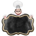thumbnail image 2 of Decoraciones de Chef, Estatua de Cocinero Escultura de Chef Adornos de Cocina Figuras de Chef Resultados Impresionantes, 2 of 9