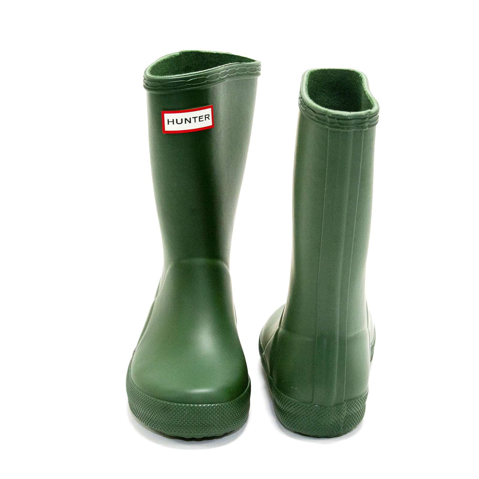 Hunter Toddlers Original First Classic Rain Boots, Hunter Green,5 M US