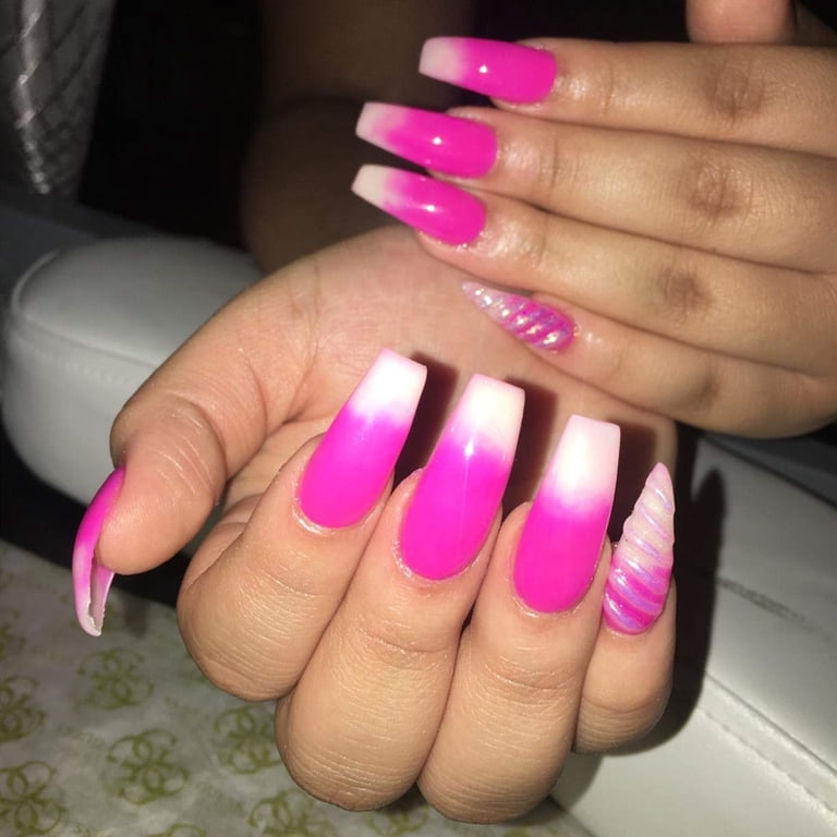 Natural Acrylic Nail Tips French Nail Tip Btartbox 500pcs Fake Nails Half Cover False Nail With Case For Nail Salons And Diy Nail Art 10 Sizes A Natural Nail Tips 500pcs With