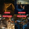 thumbnail image 3 of Cargador USB portátil String Light LuminAid Solar de 10 m, 3 of 6