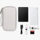 thumbnail image 4 of Qarigey Bolsa de almacenamiento impermeable y duradera para productos digitales de viaje portátiles, protecciones fáciles y seguras Viajes, Equipaje y Accesorios Varios Gris claro 21*12.5*6cm, 4 of 6