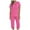 Hot Pink, variant on TSADFHJI Spa Robes Women Women's Two Piece Home Wear V Neck Top Shorts Pajamas Set Xl Black