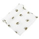 thumbnail image 4 of FELTECHELECTR Manta para envolver a bebés: Manta de algodón suave y ligera para recién nacidos con un adorable estampado de abejas., 4 of 7