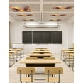thumbnail image 4 of Fluorescent Light Covers for Ceiling Lights 4 Pack,Fall Coastal Magnetic Ceiling Light Covers 2x4ft for Classroom Office School,Autumn Beach Seaside Pumpkins Sunset Overhead Drop Ceiling Light Shade, 4 of 7