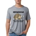 thumbnail image 1 of CafePress - Hedgehog Pun Mens Tri Blend T Shirt - Mens Tri-blend T-Shirt, 1 of 1