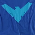 thumbnail image 2 of Batman Nightwing Symbol Women's T Shirt, Royal, Small, 2 of 6