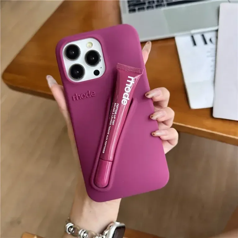 【abcolno 】rhode iPhone16pro+toast New Rhone Toast Case for iPhone 16 Pro Max with Lip Tint