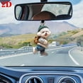 thumbnail image 4 of UOYOTT Creative Puppy Backpack Rearview Mirrors Pendant Car Hanging Ornaments Car W9Z6, 4 of 8