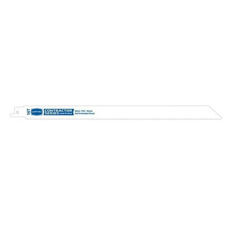 UPC: 0081838072148 | Century Drill & Tool 178321485 12 in. x 14T 07214 Contractor Reciprocating Blade Card