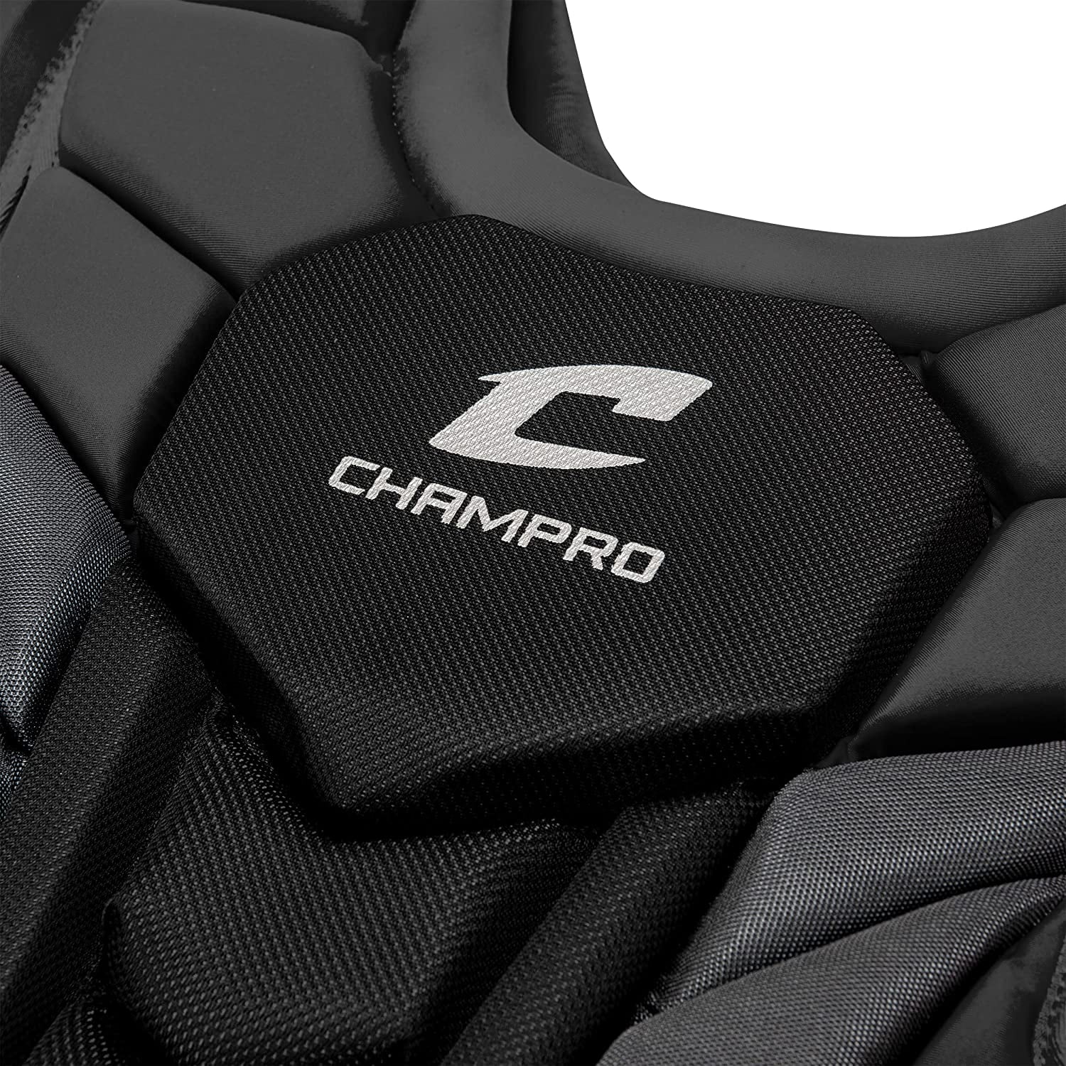 CHAMPRO Optimus Pro Plus Chest Protector, 15.5", Black
