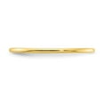 thumbnail image 3 of 10K Gold 1.2mm Half Round Stackable Band - Size 8.5, 3 of 3