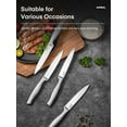 thumbnail image 5 of Aiheal Stainless Steel Steak Knives Set of 12, Never Needs Sharpening Steak Knife Set, Sharp Knives, 5 of 8