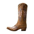 thumbnail image 4 of Lane Women's Old Glory Western Boot Snip Toe - LB0414D 7 1/2 M  US, 4 of 5