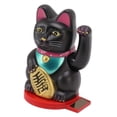 thumbnail image 3 of Waving Lucky Cat Solar Powered, Light Sensing, Energy Saving for Wealth and Luck, 3 of 7