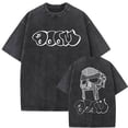 thumbnail image 5 of Camiseta con estampado gráfico de comida para hombres y mujeres, ropa de calle informal de gran tamaño, lavada, Vintage, rapero Mf Doom MM, Hip Hop, moda, 5 of 5