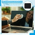 thumbnail image 7 of Glasses Cleaning Cloth 6.9" x 5.7" , Microfiber Eyeglasses Cleaner Cloths Soft Suede Wipe Screen, Black 6 Pcs, 7 of 7