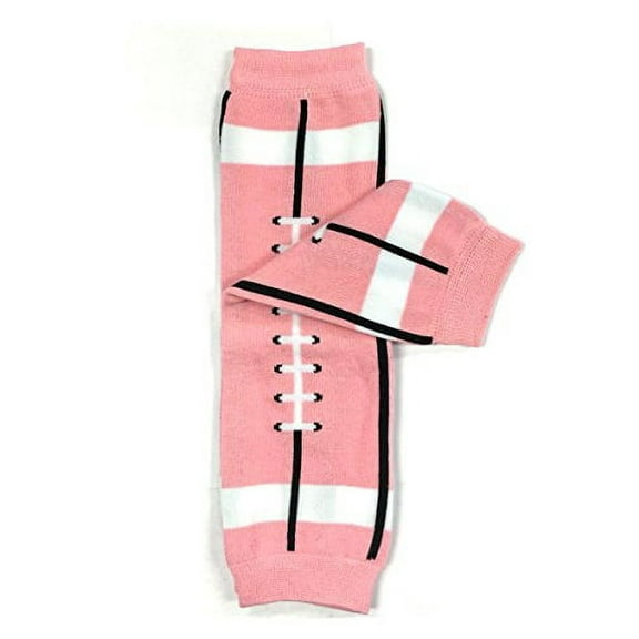 ALLYDREW Funky Prints & Patterns Baby Leg Warmer & Toddler Leg Warmer for Boys & Girls, Pink Football