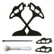 thumbnail image 2 of Juego de herramientas para sombras de ojos, aplicador de maquillaje con pincel, protector de rímel, guía, delineador de ojos, plantilla para ojos, herramienta de maquillaje, regla para cejas, 2 of 5