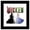 Black Framed Version, variant on Gallery Pops Wicked: For Good (2025) - Face To Face Logo Wall Art, Black Framed Version