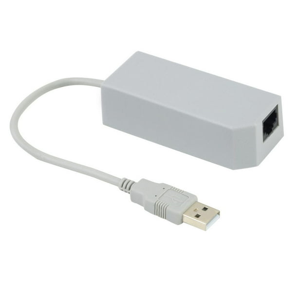 Zonder twijfel Bel terug verder SANOXY LAN Network Adapter Connector USB Internet Ethernet For Nintendo Wii/ Wii U/PC OY - Walmart.com