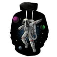 thumbnail image 1 of Sudadera con capucha y cremallera de astronauta de dibujos animados para hombre, camisetas con estampado 3D a la moda para adolescentes, ropa de calle de hip hop, estilo Harajuku informal, gran oferta, 1 of 6