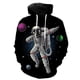 thumbnail image 1 of Sudadera con capucha y cremallera de astronauta de dibujos animados para hombre, camisetas con estampado 3D a la moda para adolescentes, ropa de calle de hip hop, estilo Harajuku informal, gran oferta, 1 of 6