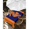 thumbnail image 3 of Orange Navy Blue Seahorse Outdoor Tablecloth with Umbrella Hole, Summer Beach Coastal Modern Spillproof Waterproof Outdoor Table Cover, Patio Tablecloths for Party Picnic Camping, Rectangle 60"x84", 3 of 9