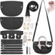 thumbnail image 1 of Kits de bolsos bandolera de imitación de cuero para hacer uno mismo. Kit para hacer bolsos de hombro para mujer., 1 of 7