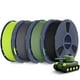 thumbnail image 1 of Filamento para impresora 3D SUNLU PLA mate, 1,75 mm, paquete de 4 kg, 1 of 9