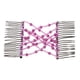 thumbnail image 4 of Perlas Mágicas Elástico Doble Peine para El Cabello Horquillas para El Cabello Señoras Fiesta Boda Nupcial Diario Herramientas para Peinar El Cabello Púrpura Soledad Magic Beads Hair Peines, 4 of 5