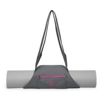 Gaiam On-The-Go Yoga Mat Carrier, Storm/Pink