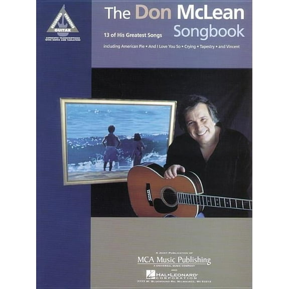 The Don McLean Songbook: Guitar/Tab/Vocal, (Paperback)