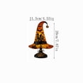 thumbnail image 3 of Battery Operated Witch Hat Hanging Light, Seasonal Hanging Halloween Light, For Bedroom, Desk, Mantel, Shelf, Window, Party Room And Halloween Home Decor, Easy To Style Decor, 3 of 7