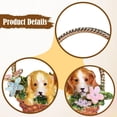 thumbnail image 6 of FVDPWYE Enamel Hinged Jewelry Box Collection Trinket Box Jewelry Organizer Keepsake Gift brown, 6 of 9
